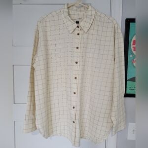 Universal Thread NWOT Plaid Button Down Shirt, Size L